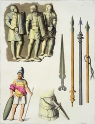 Uniform en Wapens van Romeinse Legionairs, uit 